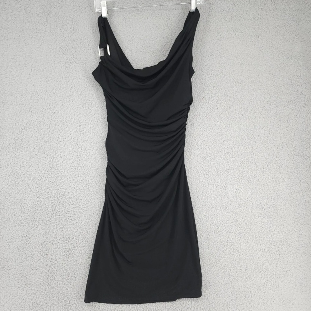 White House Black Market Size 0 black sheath dress smoke free only New condition